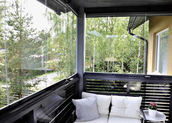 Die Alu-Profile in vielen RAL-Tönen erhältlich