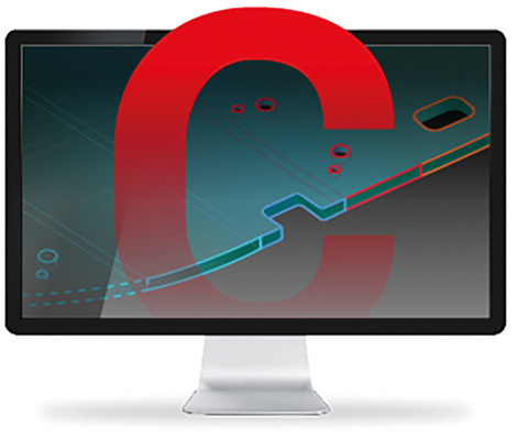 Mit der IC-Software schneller zum Produkt: Für die Hauptoperationen bei der Glasbearbeitung, die i.d.R. 80 % der Fälle ausmachen, braucht es nur 5 Schritte﻿.