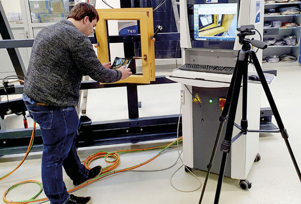 Funktionsprüfung der Hardware und Software durch die ift-MessTec, um eine sichere und stabile Funktion bei der Prüfung vor Ort zu gewährleisten.