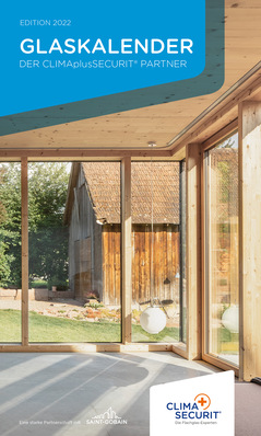 Handlich und kompakt: Der CSP Glaskalender 2022 ist ein bewährtes Nachschlagewerk für Glasverarbeiter.