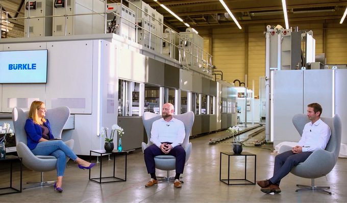 Expert Talk: Die Spezialisten von Bürkle mit Moderatorin Dorothee Gelmar standen Rede und Antwort.