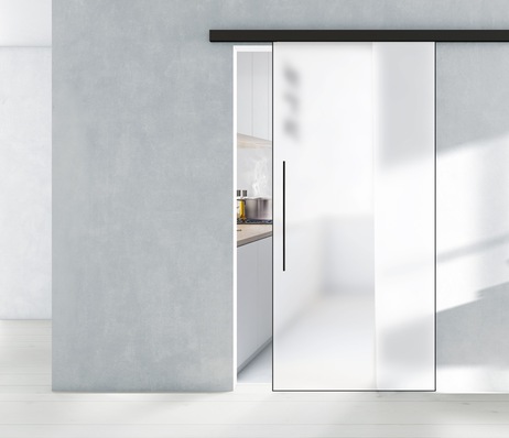 Mit Planeo Air Silent bietet Griffwerk eine dicht abschließende Schiebtür an, die in punkto Schallschutz mit einer Holztür vergleichbar sei.