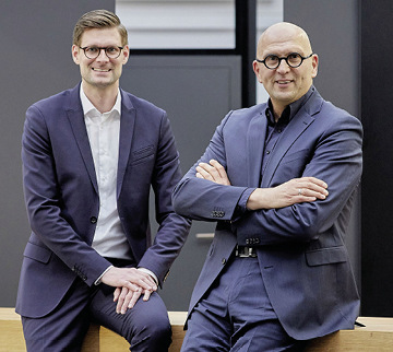 Die FSB Geschäftsführer Tobias Gockeln und Jürgen Hess