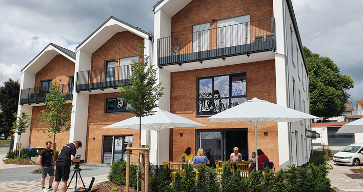 Winkhaus Technik unterstützt das komfortable und sichere Wohnen im Inklusionshaus.