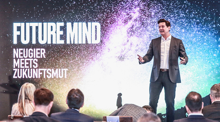 Dr. Carl Naughton zeigte, wie Zukunftsmut und Neugier den ­Unterschied machen können.