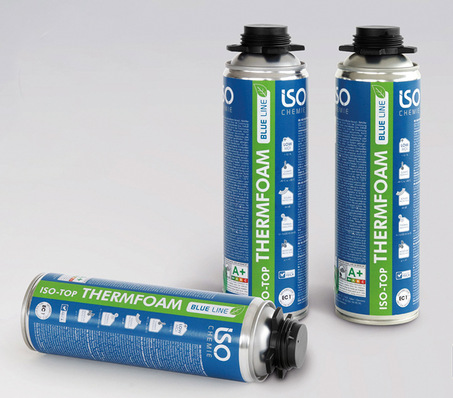 Iso-Top Thermfoam „Blue Line“ ist aufgrund seiner verarbeitungsfreundlicheren Zusammensetzung von der Schulungspflicht ausgenommen.