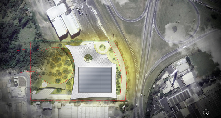 Das markante Dach ist nicht nur das architektonische Aushängeschild, sondern auch das wichtigste passive ­Umweltelement: In den heißesten Monaten des Jahres schützt es vor direkter Sonneneinstrahlung.