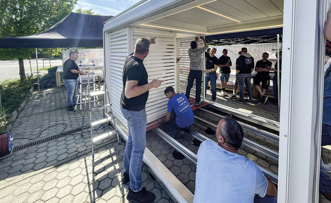 Für Cristian​ Giangiordano ist es wichtig den Aufbau einer Imago in den einzelnen Details zeigen zu können.