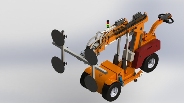 Mit dem neuen Smartlift  SL 609 HLE RT ist es möglich, eine Montageposition über die Fernbedienung zu speichern und dieselbe Position für eine wiederholte Montage erneut zu nutzen.