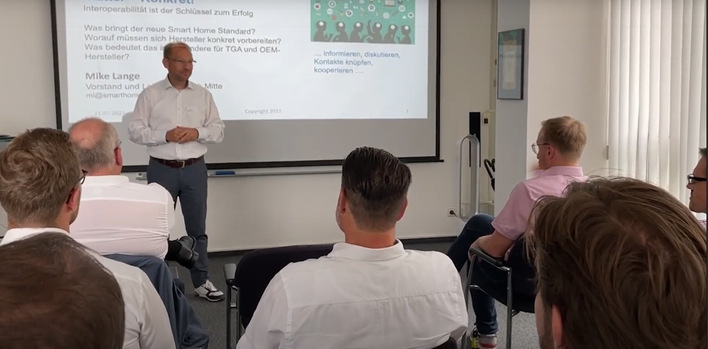 Am 21.07.2022 fand bei mediola das erste matter-Expertentreffen mit den Führungsspitzen namhafter deutscher Hersteller für Produkte zur technischen Gebäudeausstattung (TGAs) statt.