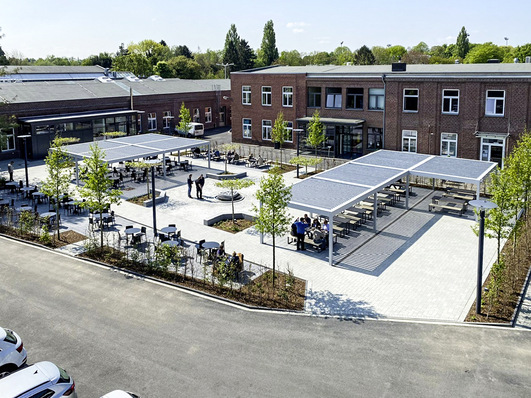 Eine Nachrüstung durch die Koppelung weiterer Anlagen an die bestehende Konstruktion wäre mit einem relativ kleinen Aufwand möglich.