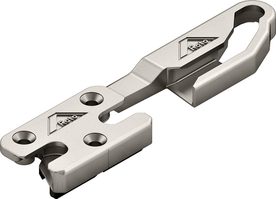 Das NX TiltSafe-­Sicher­heitsschließstück: ­Einbruchhemmung gemäß RC 2 in Kippstellung bei bis zu 65 mm Kippweite  wird   durch   den   ­Einsatz   von   drei   gleichen   Sicher ­heitsschließstücken in Kombination mit Sicherheitsschließzapfen und abschließbarem Griff möglich.