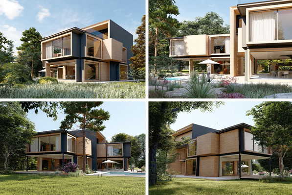 Um keine energetischen Potenziale zu verschenken, sollten an den vier Gebäudeseiten jeweils vier unterschiedliche Isolierglas-Typen verbaut werden.