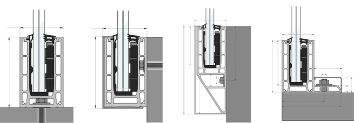 Das Vision Balustradensystem von C.R. Laurence lässt sich für die unterschiedlichsten Montagesituation einsetzen.