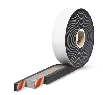 Der Allrounder für die Fensterabdichtung: Das neue Hannoband-3E Easy eignet sich für die Beanspruchungsgruppen MF1 und MF2 und garantiert dauerhaft dichte Bauteilanschlüsse.