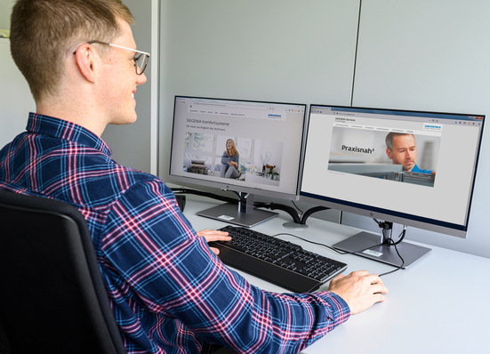 Mit einem erweiterten Programm an Online-Schulungen unterstützt Siegenia Verarbeiter im Geschäftsalltag und ermöglicht so den ortsunabhängigen Ausbau von Kompetenzen.