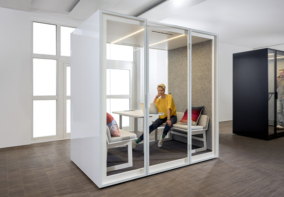 Die Strähle „Teambox besteht aus wenigen vorkonfigurierten Bauteilen und in ein paar Stunden aufgebaut.