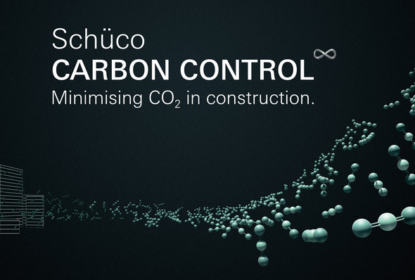 Mit Schüco Carbon Control lassen sich das komplexe Thema Dekarbonisierung und das umfangreiche Schüco Angebot passgenau 
aufeinander abstimmen.