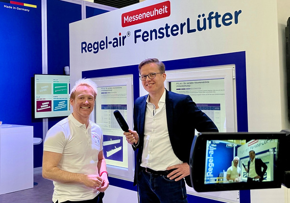 Regel-air Geschäftsführer Thomas Verhoeven im Gespräch mit GW-Chefredakteur Daniel Mund