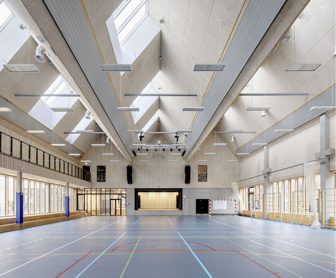 Die Modular Skylights von Verlux sorgen für eine deutlich höhere Tageslichtzufuhr durch Dach und Fassade, was wiederun den Nutzerkomfort deutlich verbessert.