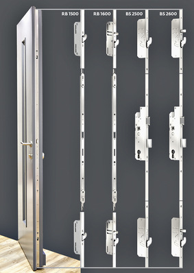 Siegenia erweitert sein Portfolio für  die   einbruchhemmende   Nachrüstung  von ­Türen: Ergänzend zu den KFV Reparatur-Mehrfachverriegelungen RB 1500   /   RB   1600   wurden   nun   auch die Mehrfach­verriege­lun­gen BS 2500 / ​BS 2600 nach QM 314 ­zerti­fiziert.