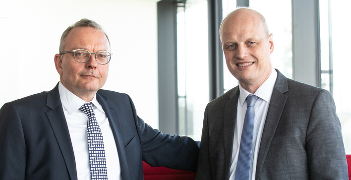 Christian Klinger (l.) und Johann Habring