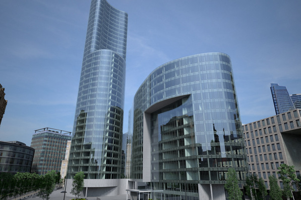 Gleich 3 neue „Stopray“-Coatings schützen jetzt Fassadengläser effektiv vor sommerlicher Überhitzung und lassen viel Tageslicht ins Gebäude.