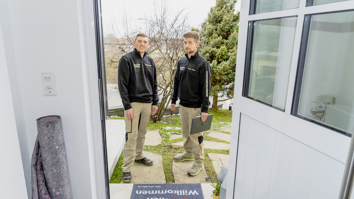 Ohne eine motivierte, fachkundige Montagemannschaft läuft’s nicht.