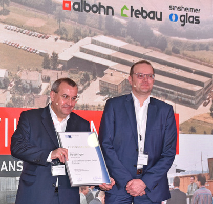 Matthias König (l., neben Andreas Bohn)  scheidet aus der Geschäftsführung der Unternehmensgruppe Alfred Bohn aus. 