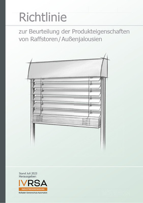 Die Raffstore-Richtlinie wurde aktualisiert, um sie an neue Entwicklungen in diesem Bereich anzupassen.