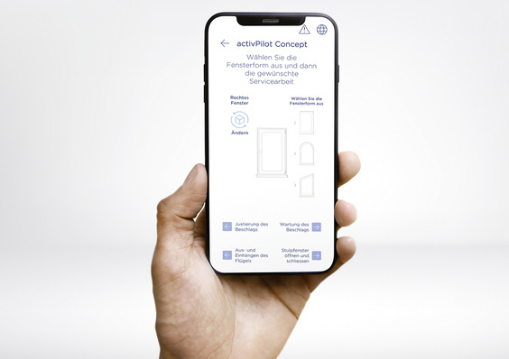 Winkhaus entwickelte eine App für Fensterprofis, die das Handling in der Praxis ­erklärt.