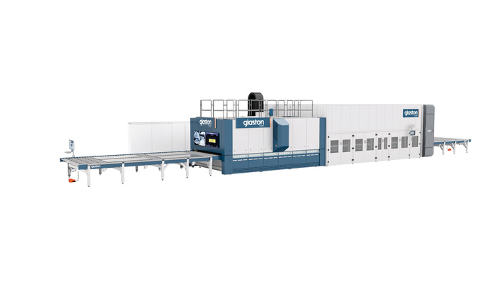 Hier ein neuer Vorspannofen der Reihe Glaston FC Series EVO