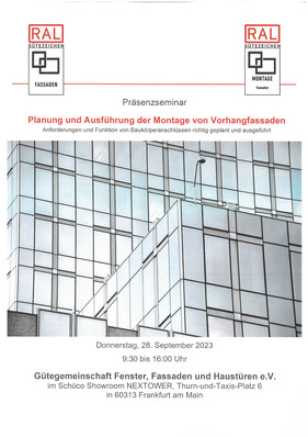 © Gütegemeinschaft Fenster, Fassaden und Haustüren

