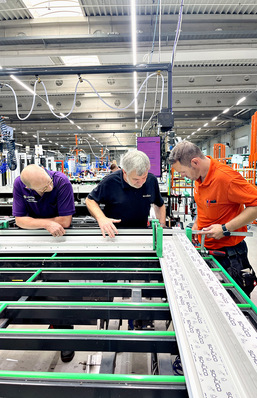 Gemeinsam mit Schüco hat Ventana bereits im Juli die erste EasySlide im gebaut.