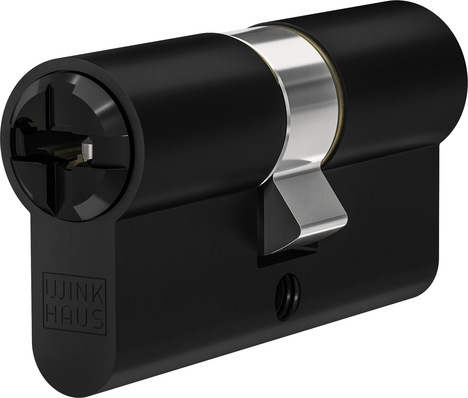 Mattschwarze Türzylinder ergänzen das Produktportfolio der mechanischen Schließsysteme von Winkhaus.