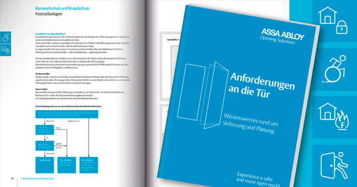 In „Anforderungen an die Tür“ finden Errichter, Architekturschaffende, professionelle Gebäudebetreiber und Planende einen umfassenden Überblick über die Absicherung der Tür in Theorie und Praxis.