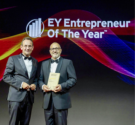 Erich Lehner, Managing Partner ­Markets bei EY Österreich, und Andreas Kraler, geschäftsführender Gesellschafter der ­Hella-Gruppe.