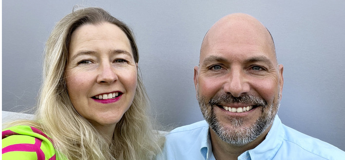 Das Führungsteam von C.R.Laurence of Europe: CEO Dominik Hinzen und Vertriebsleiterin Nathalie Peters