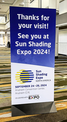 Bereits zum dritten Mal findet die Sun ­Shading Expo vom 24. bis 26. September in Anaheim (Los Angeles) statt. 