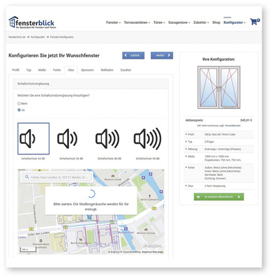 Das Schallschutz-Planungstool ist ein Berechnungs­programm zur ortsspezifischen Hörbarmachung der Schalldämmung unterschiedlicher ­Fenstertypen.