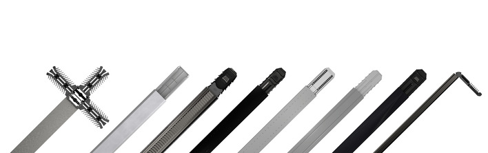 Hier eine Reihe von EK Verbindern für die Isolierglas-Branche