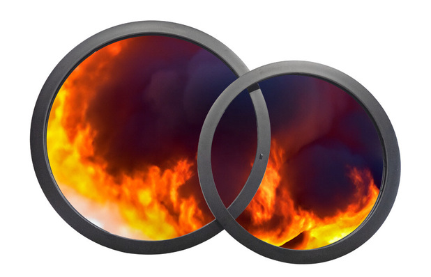 FOPPE hat jetzt auch kreis- und bogenförmige Festverglasungen mit zertifizierten Brandschutzeigenschaften im Programm.