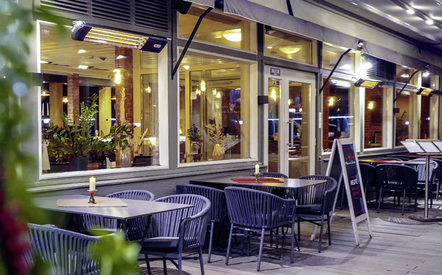  Mit den Lösungen des Herstellers herrscht in Außenbereichen jederzeit ein angenehmes Klima.