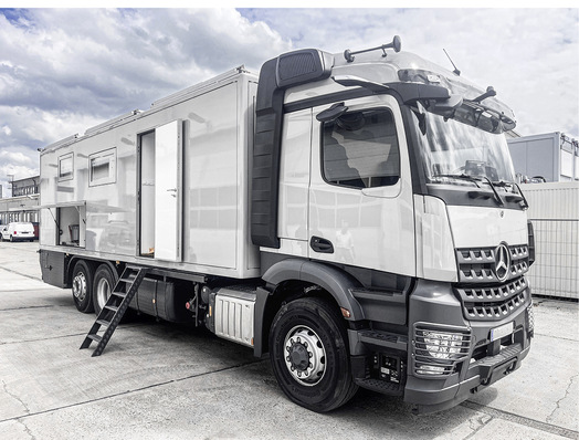  Reisemobile sind häufig extremen Klimabedingungen ausgesetzt. Sind jedoch Isoliergläser mit Swisspacer Air eingebaut, trotzen sie höchsten Klimalasten.