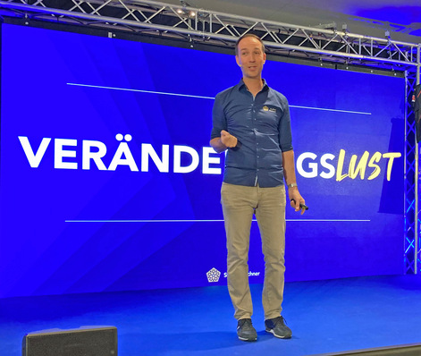  Steffen Kirchner motivierte zu mehr „Veränderungslust“. Gerade die Veränderungen, vor denen man sich am meisten fürchte, könnten zu den größten Durchbrüchen führen.