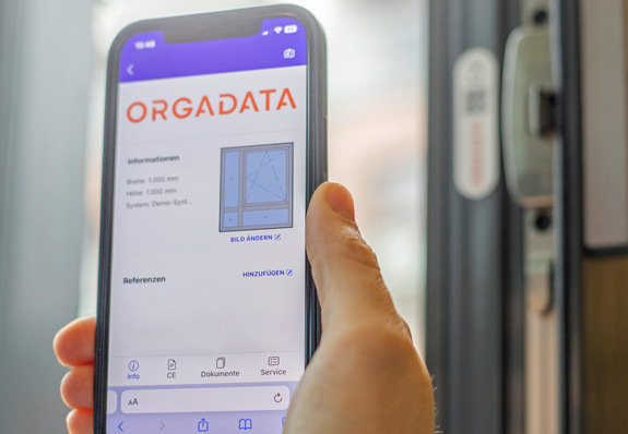  Der SimplyTag von Orgadata unterstützt bei der CE-Kennzeichnung sowie bei Wartungen und Reparaturen.