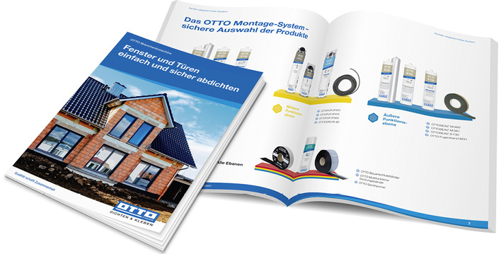  Beim Montage-­System handelt es sich um geprüfte ­Produkte für die fach­gerechte Ausbildung des Baukörper­anschlusses.