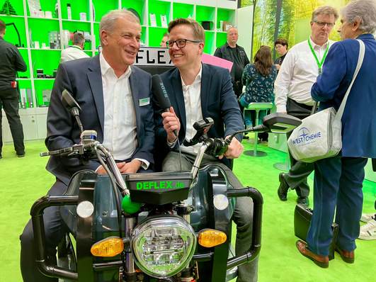  Reinhard Vinkmann (l.) im Gespräch mit GW-Chefredakteur Daniel Mund