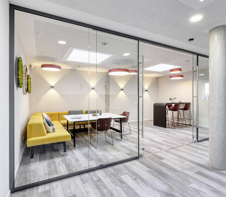  Das Belans Schiebetür-System für Türflügelgewicht bis zu150 kg.