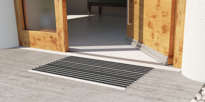 Die Entwicklung der Magnet-Doppeldichtung, mittlerweile in kompakter Ausführung für die Flachschwellen Lösung MHT ebenfalls an der Haustüre interessant umgesetzt, geht zurück auf Firmengründer Harry Frey.